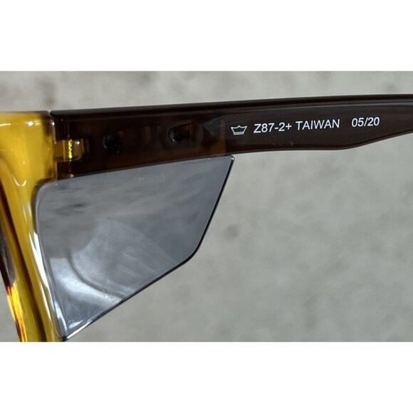 BOLLÉ Spicy SLTO Brown Saftey Eyeglasses Frames 53-19-138 Sideshields Z87-2+ - Picture 7 of 8